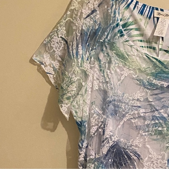 Brittany Black Size 2XL Lace Top Cottagecore Boho Fairy Feminine Flowy Lined - Picture 4 of 9